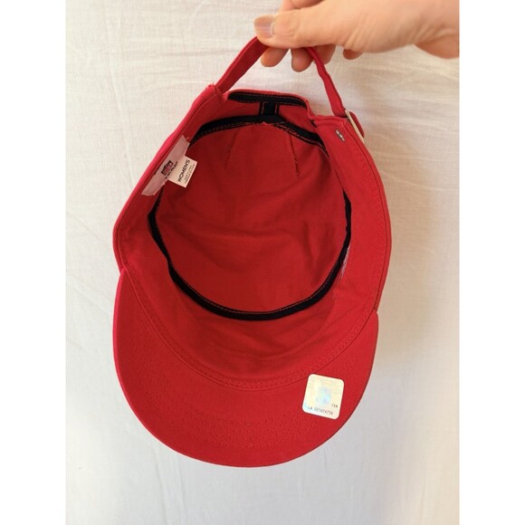 NFL San Francisco 49ers Women’s Red Sequin SF Cadet Military Hat Cap Adjustable main image 8